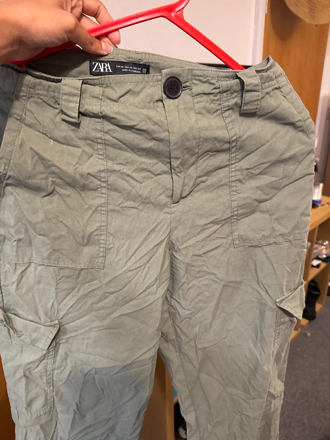 STRAIGHT FIT CARGO TROUSERS - Image 3