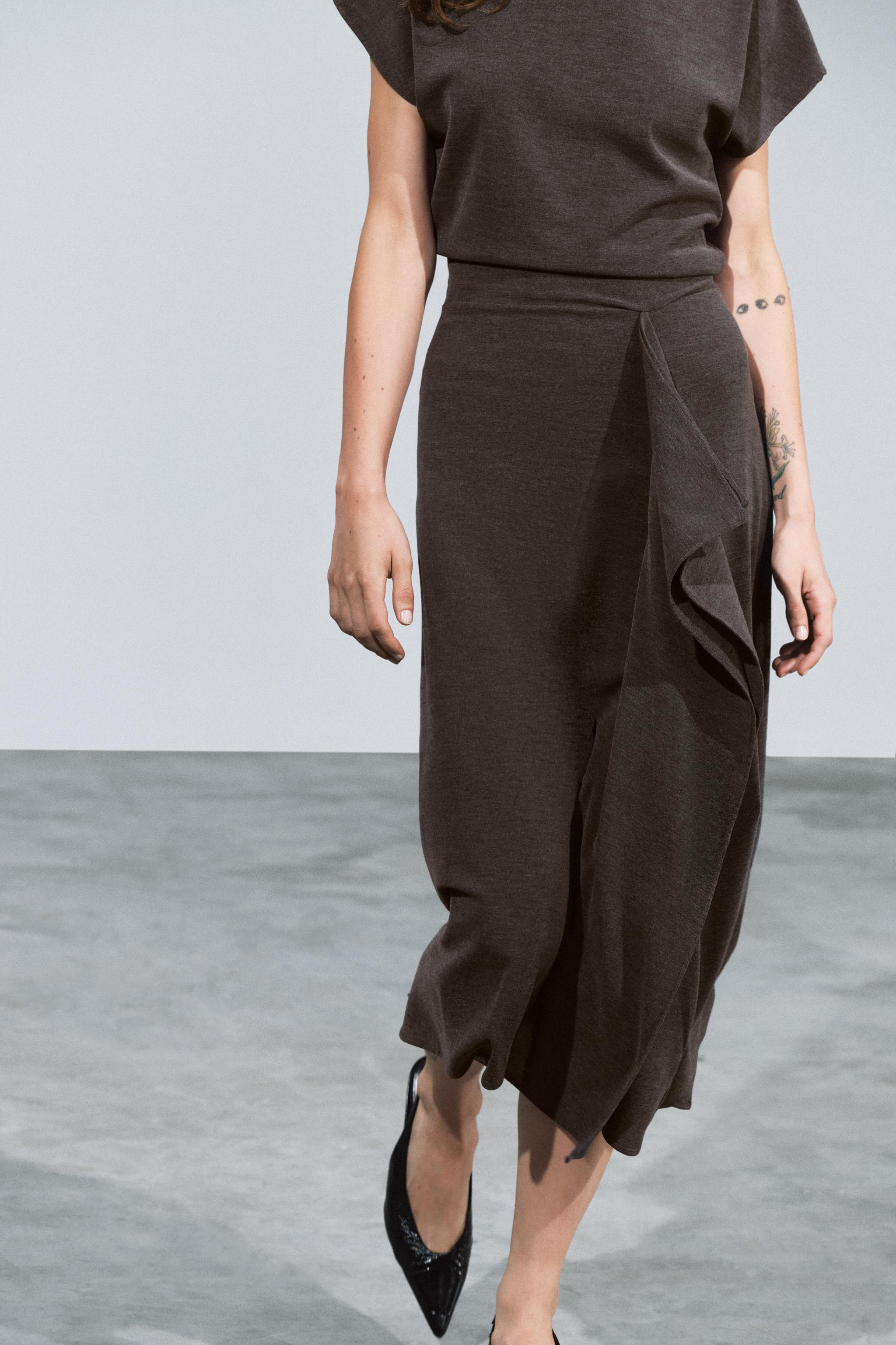 ROBE LONGUE VOLANT