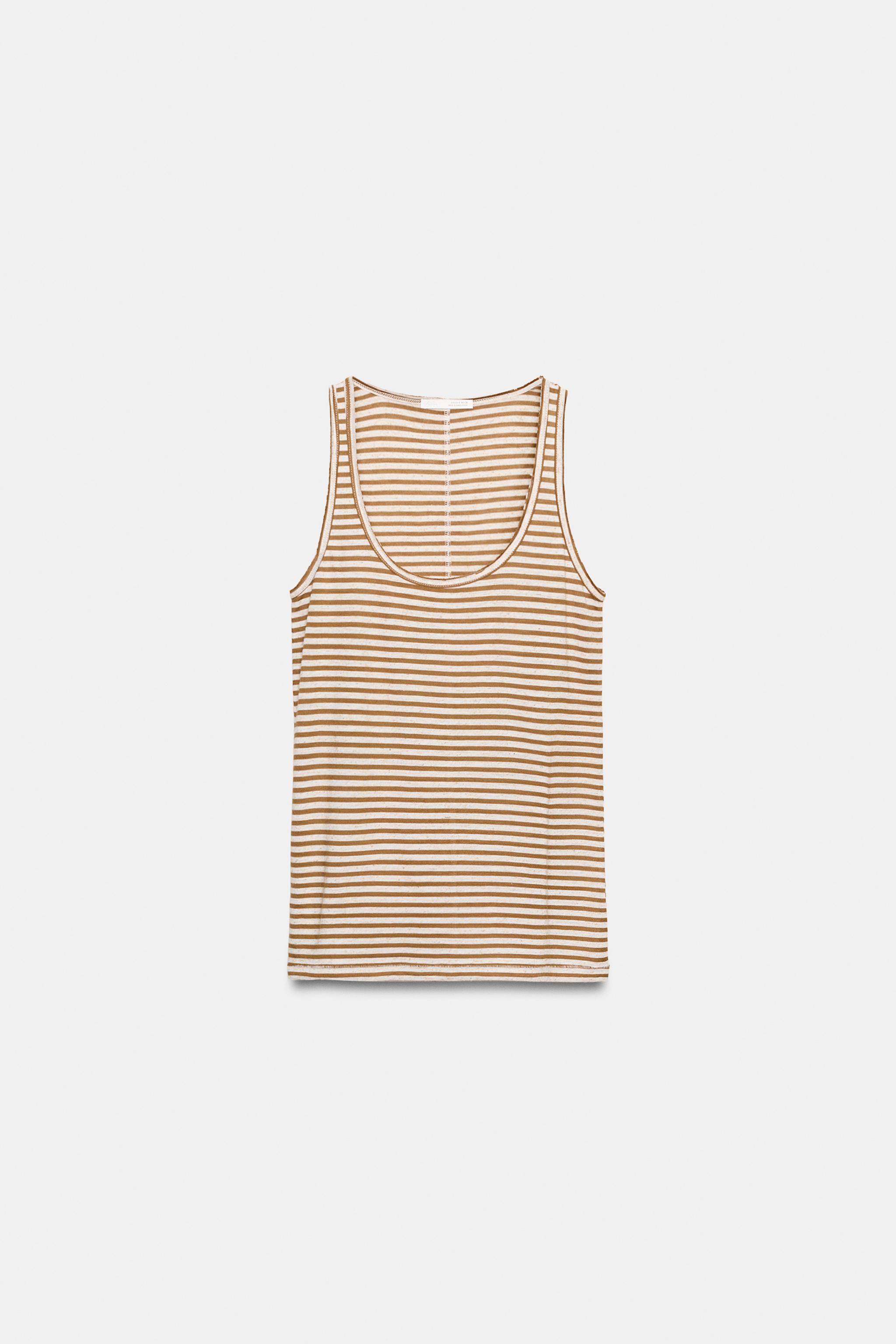 STRIPED RUSTIC T-SHIRT