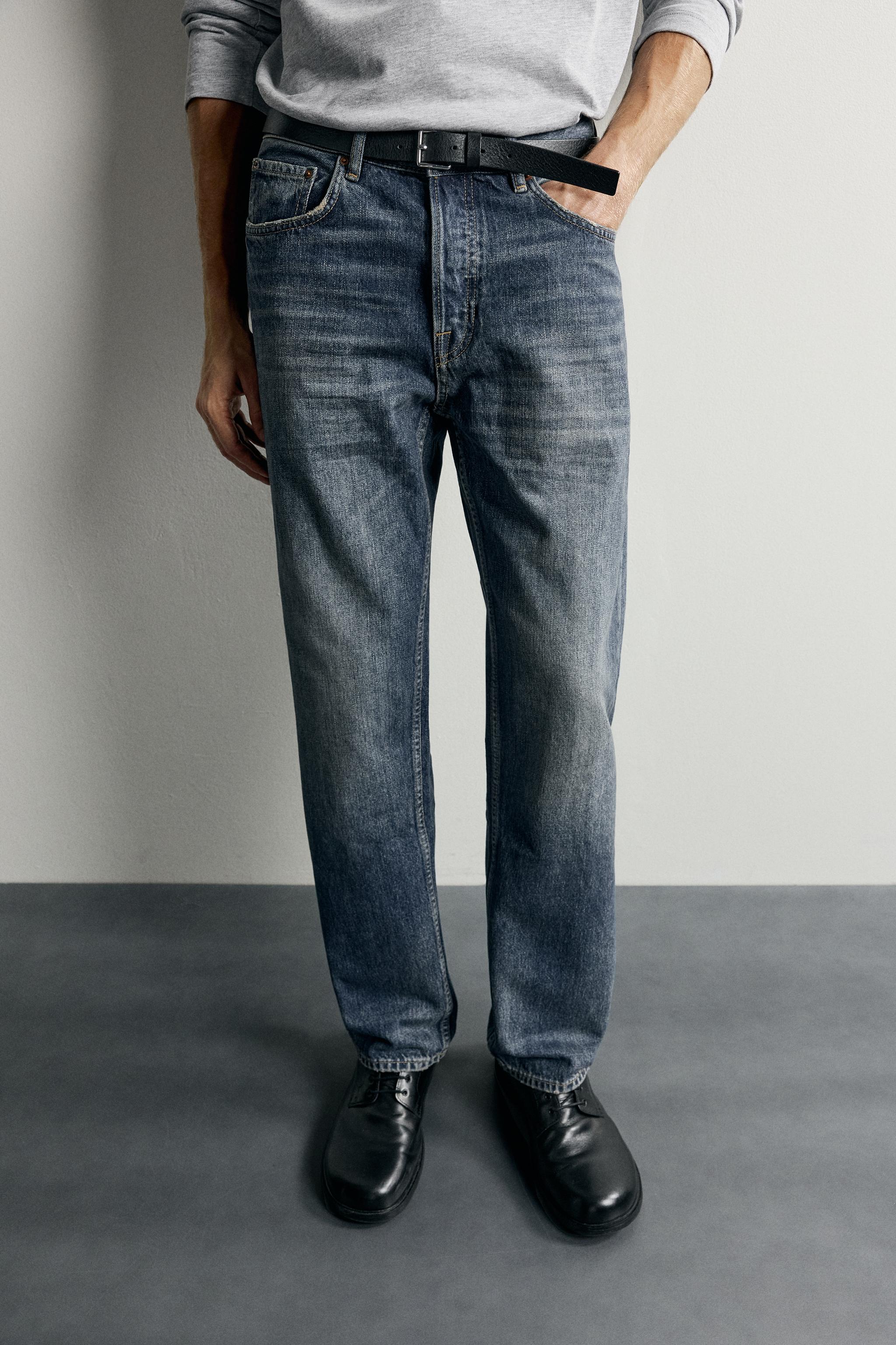 Zara STRAIGHT FIT JEAN görsel 8