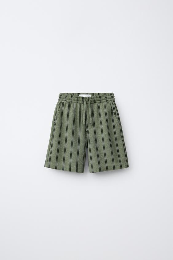 SHORT RUSTIQUE - Rayures de Zara - Image 0