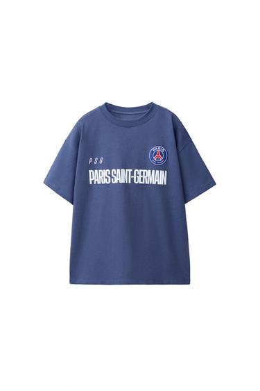 CAMISETA ESTAMPADO PSG ® - Azul de Zara