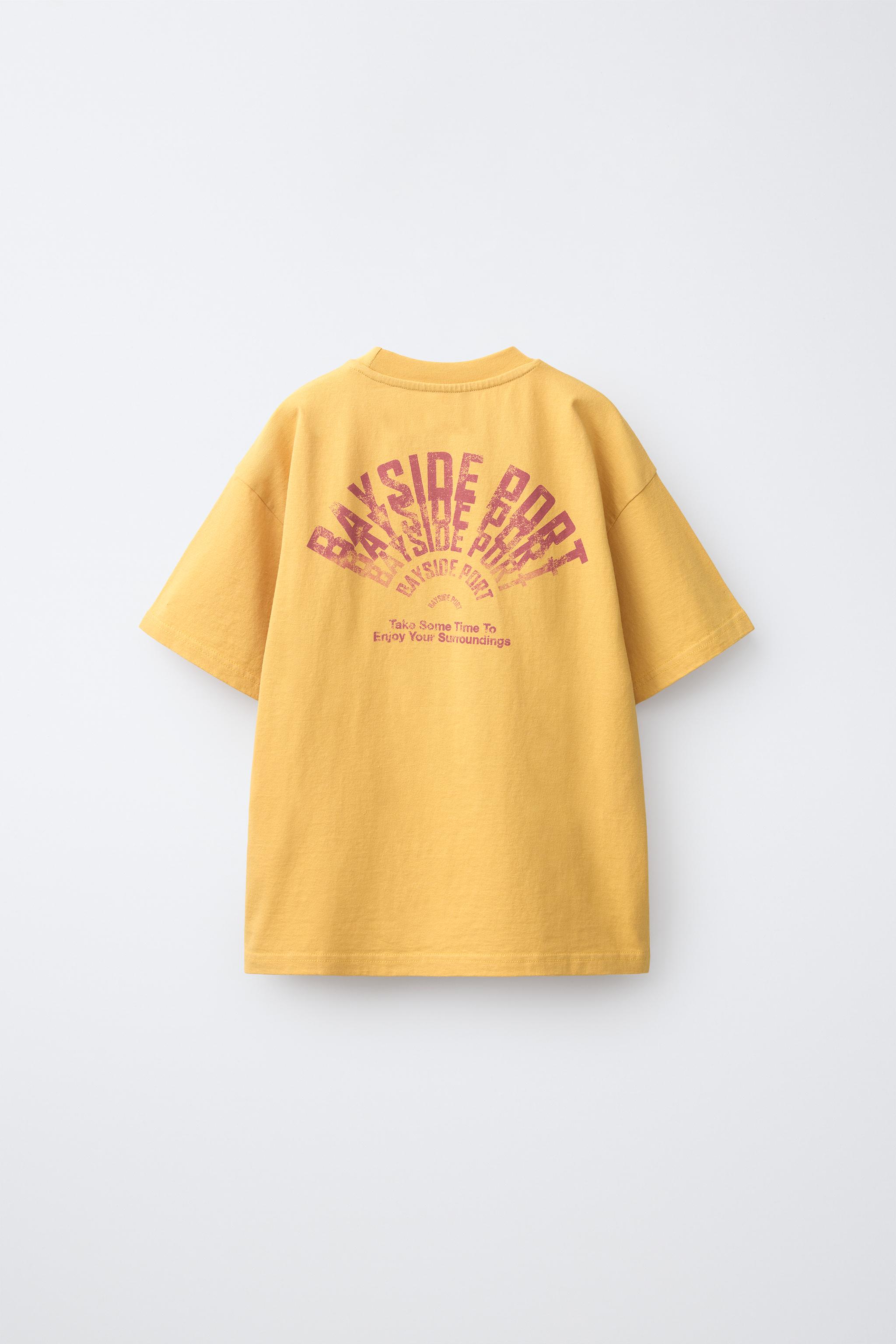 TEXT PRINT T-SHIRT