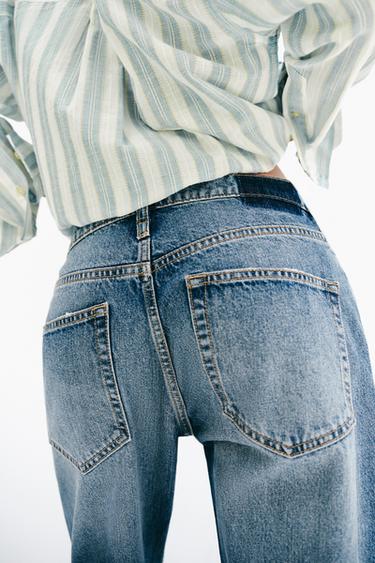 JEAN Z1975 CROPPED TAILLE NORMALE - Bleu de Zara - Image 5