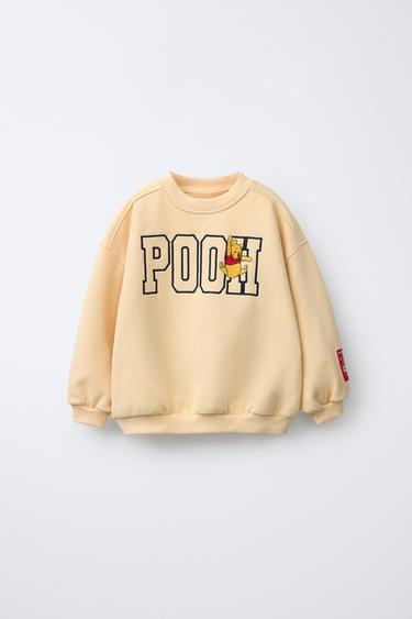 SUDADERA BORDADO WINNIE THE POOH © DISNEY - Amarillo medio de Zara