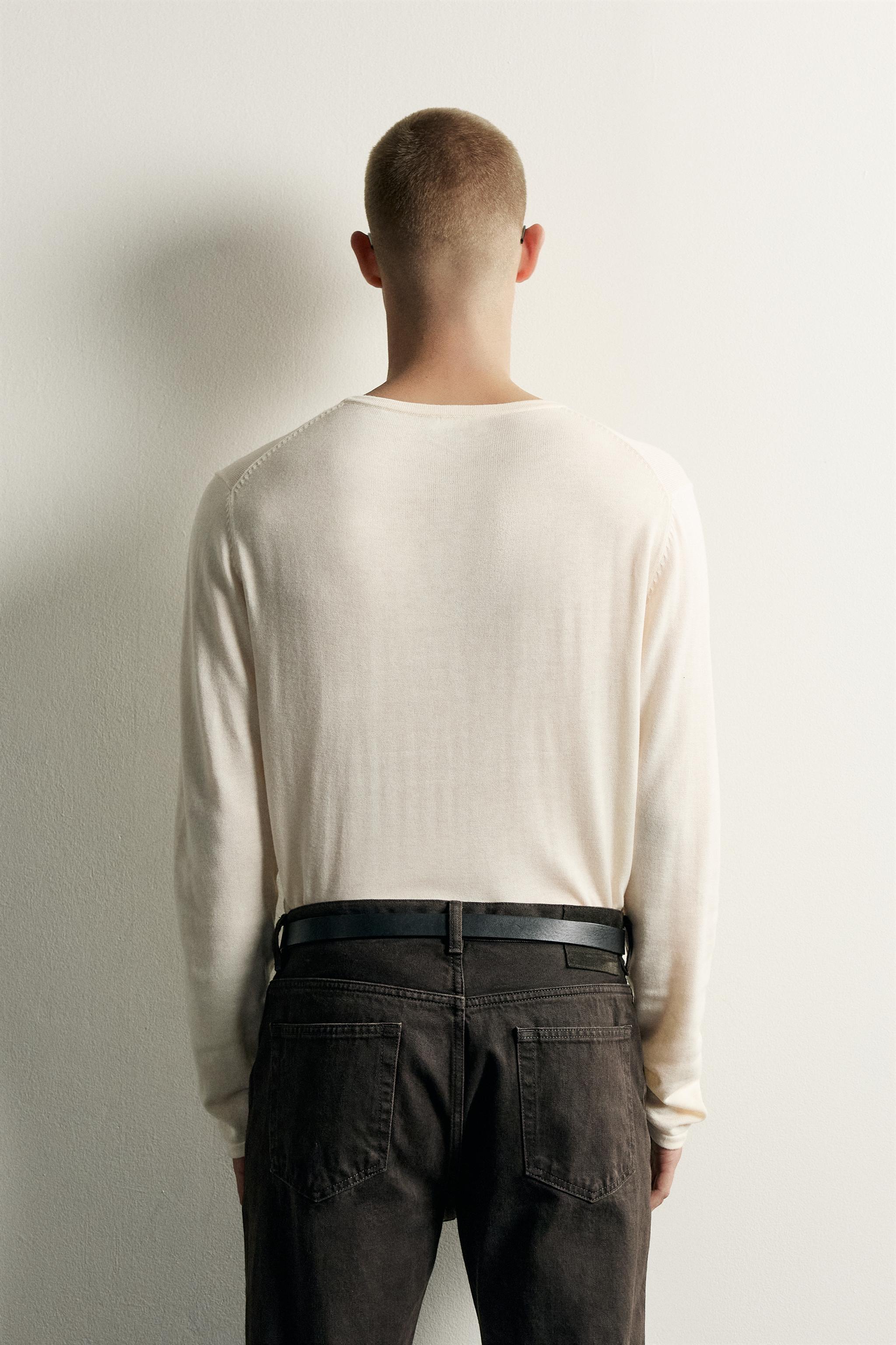 KNIT HENLEY SHIRT