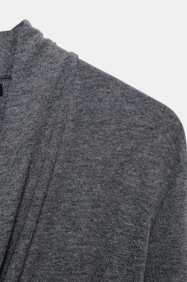 SOFT WRAP BODYSUIT - Grey marl by Zara - Image 2