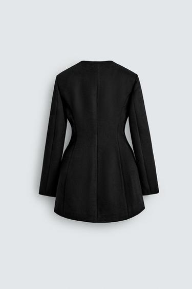 DOUBLE-BREASTED COAT DRESS HARRY LAMBERT FOR ZARA X DISNEY - Black by Zara
