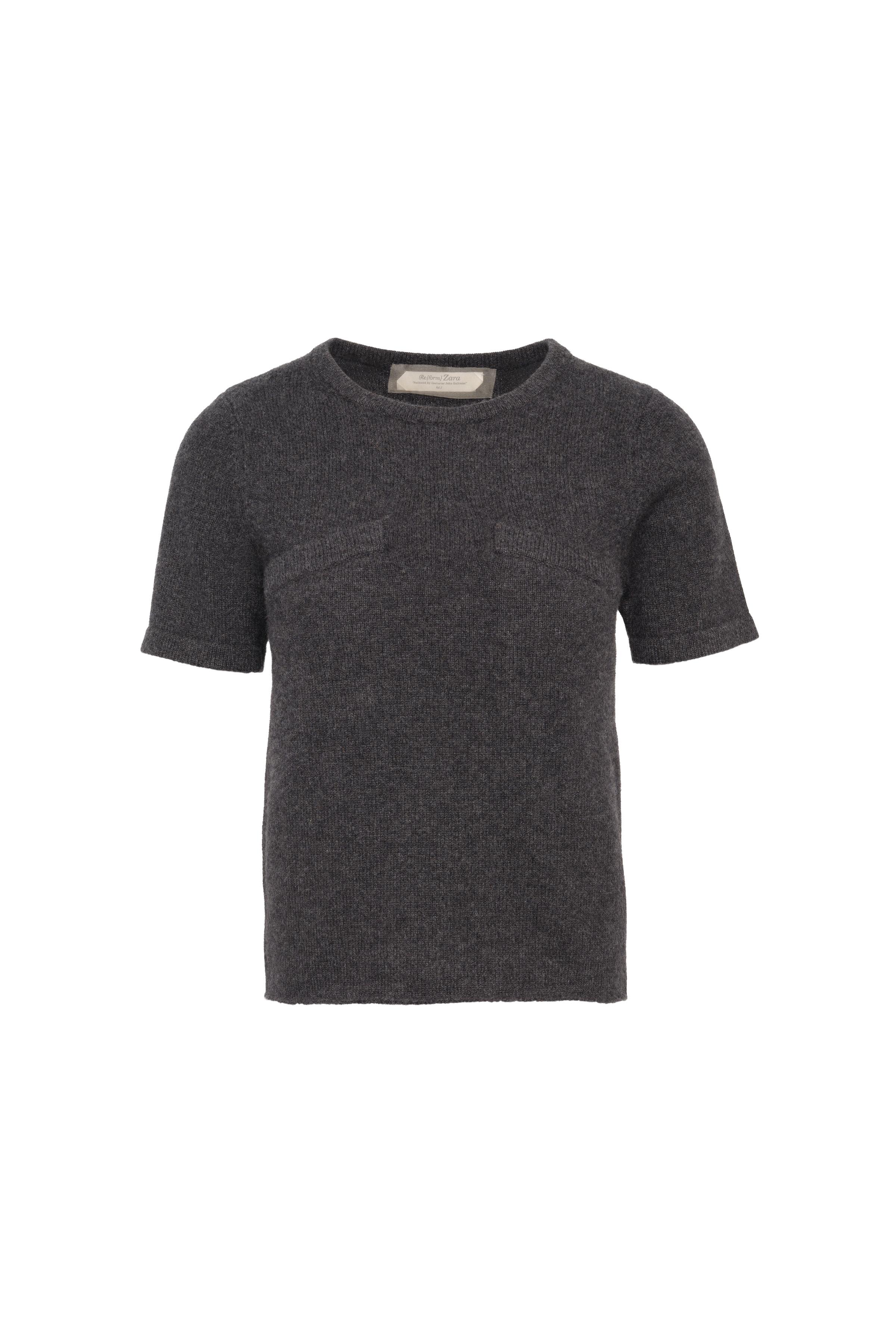 LIMITED EDITION 100% CASHMERE KNIT T-SHIRT