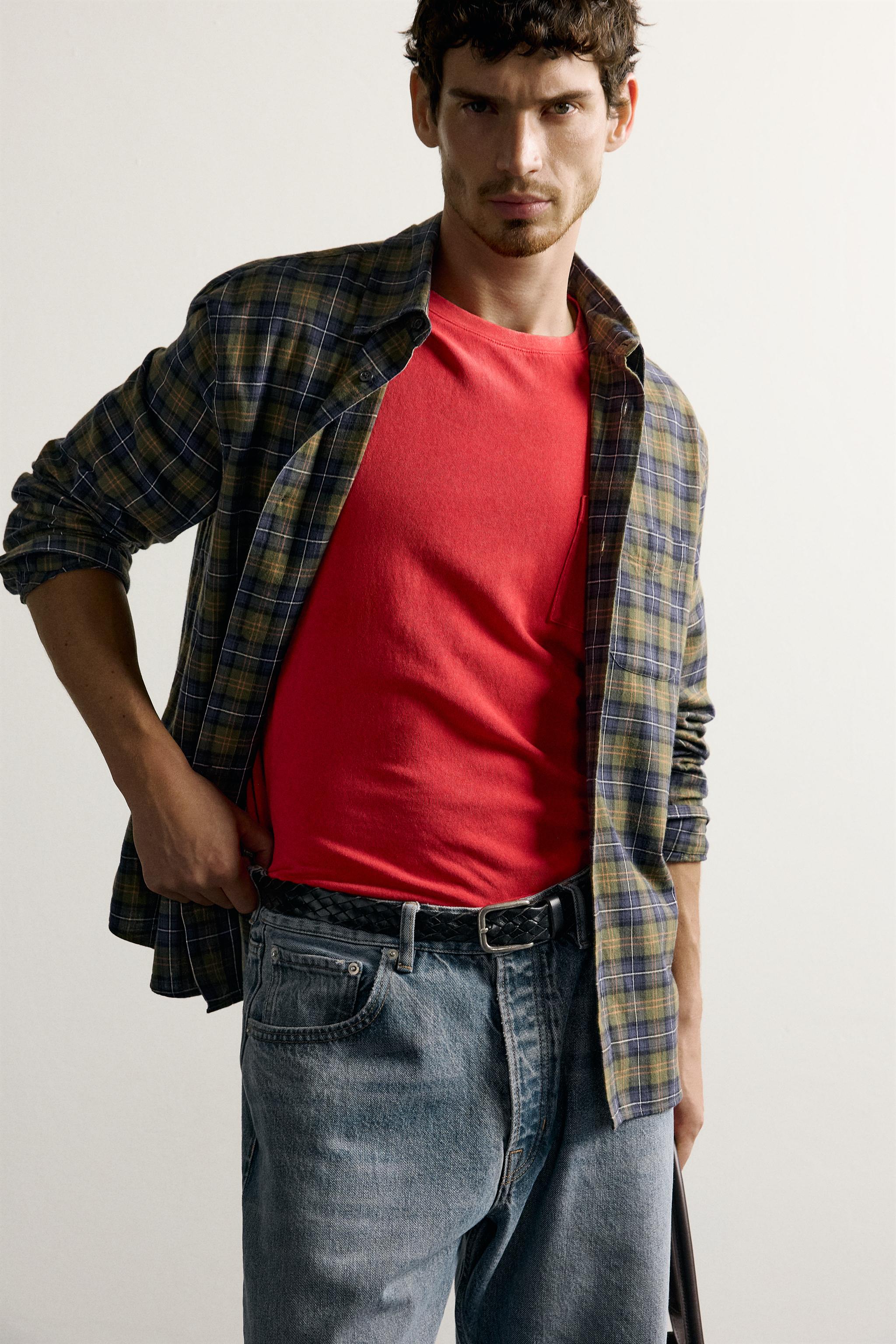 CHEMISE EN FLANELLE À CARREAUX