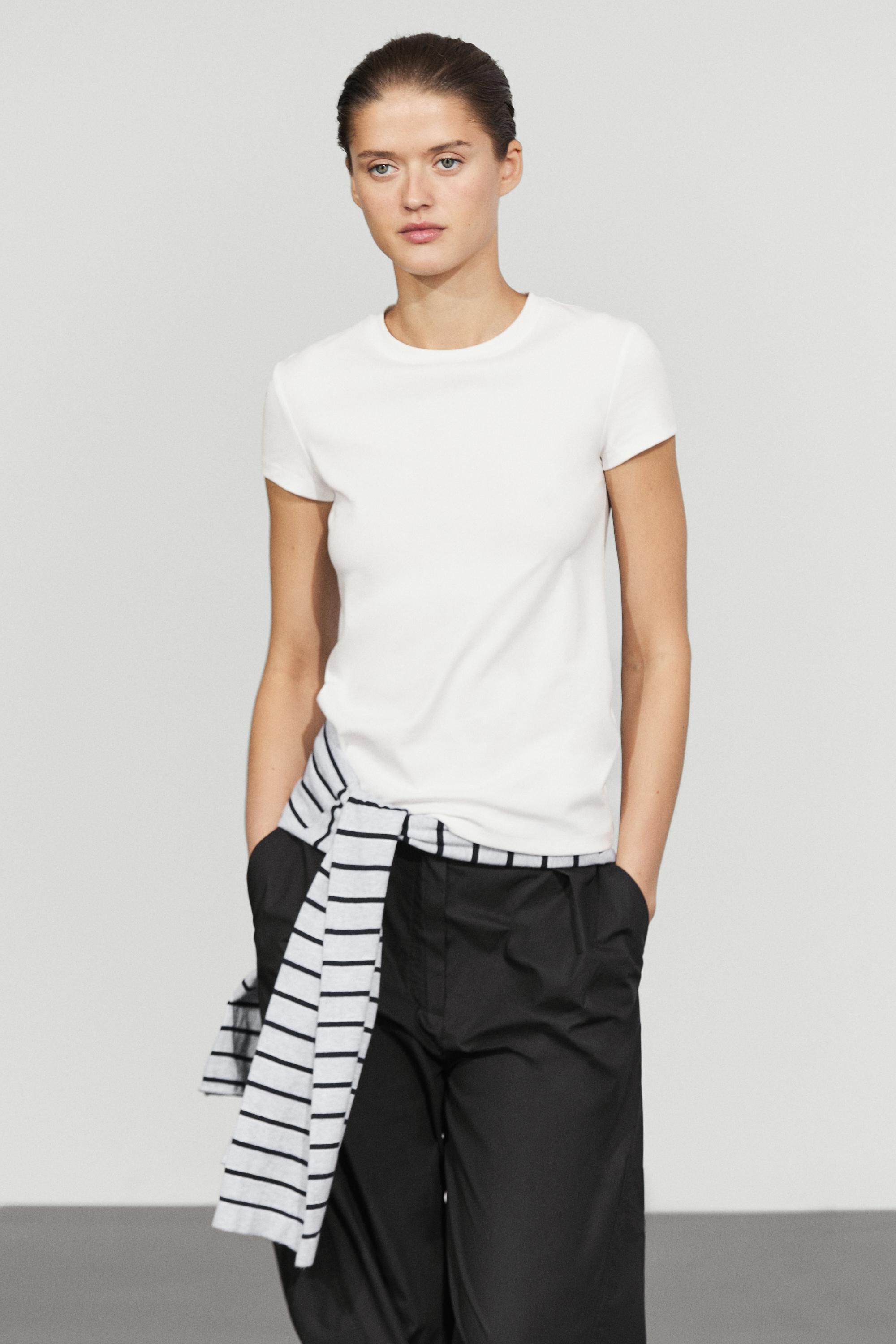 T-shirt manches courtes slim
