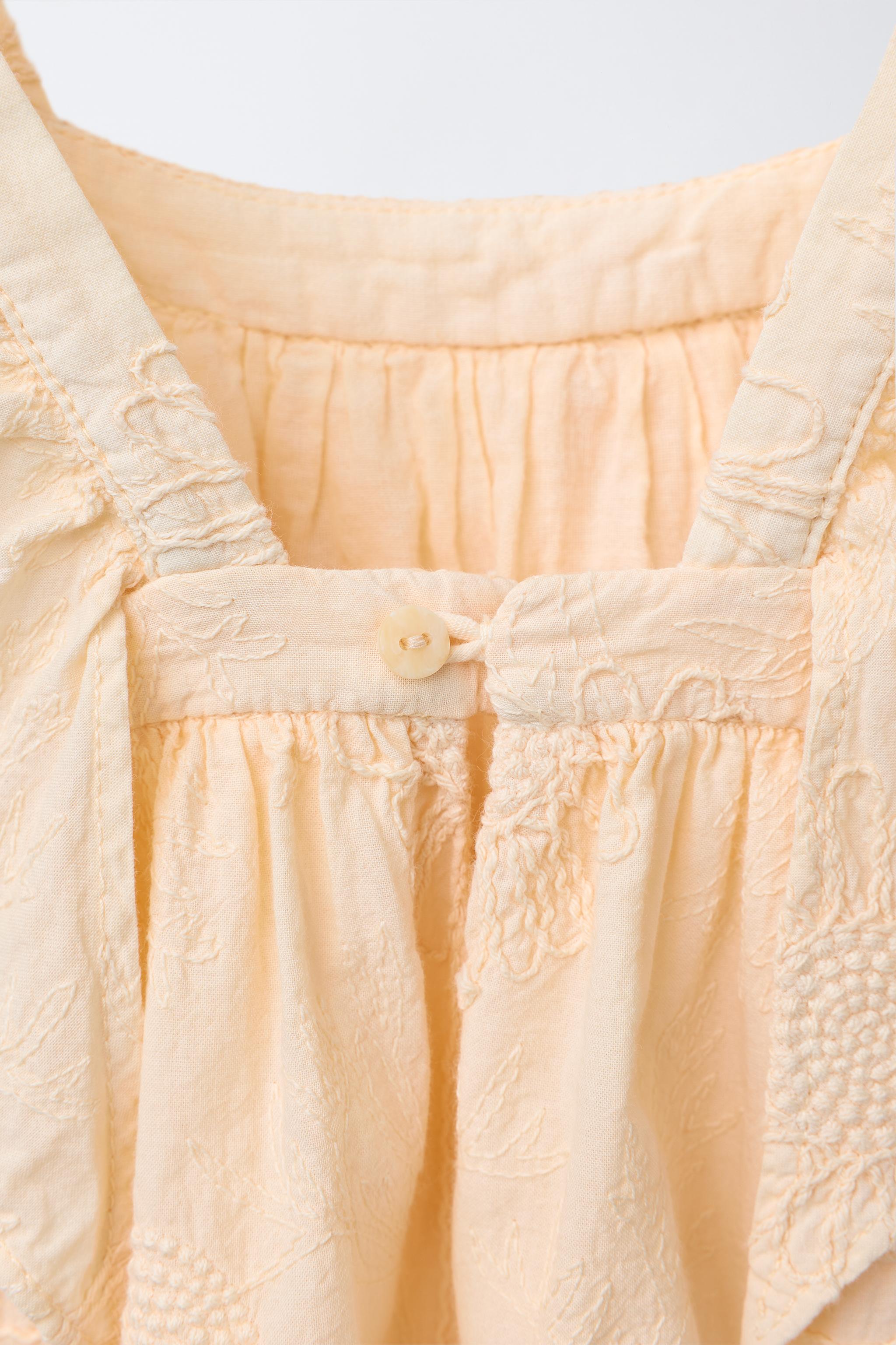 ROBE BRODÉE FLEURS