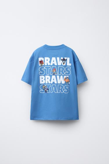 T-SHIRT RELIEF BRAWL STARS © SUPERCELL OY - Bleu de Zara - Image 1