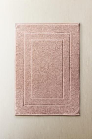 TAPPETINO DA BAGNO IN COTONE - Rosa pallido di Zara