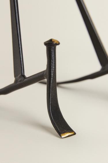 METAL STAND - Black by Zara - Image 4