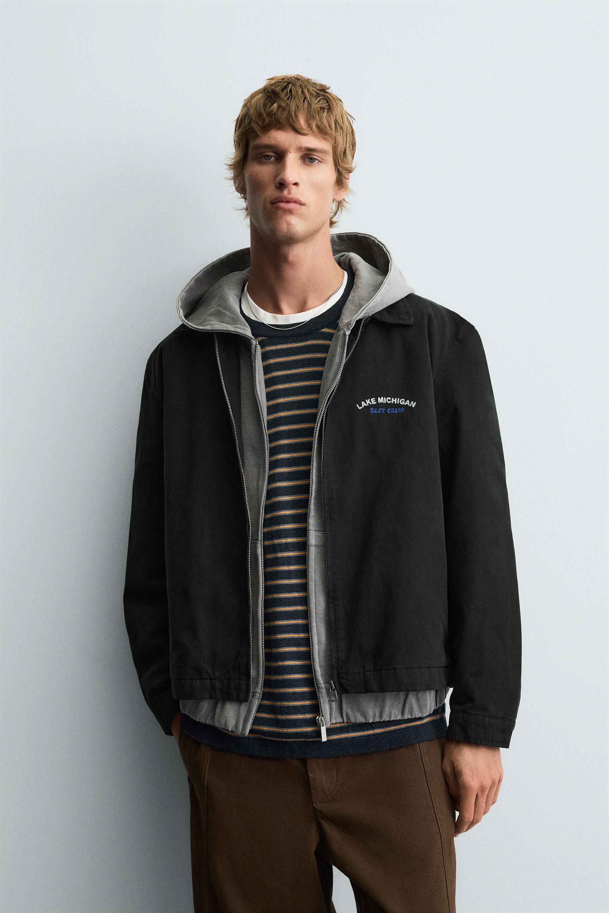 EMBROIDERED ZIP-UP JACKET