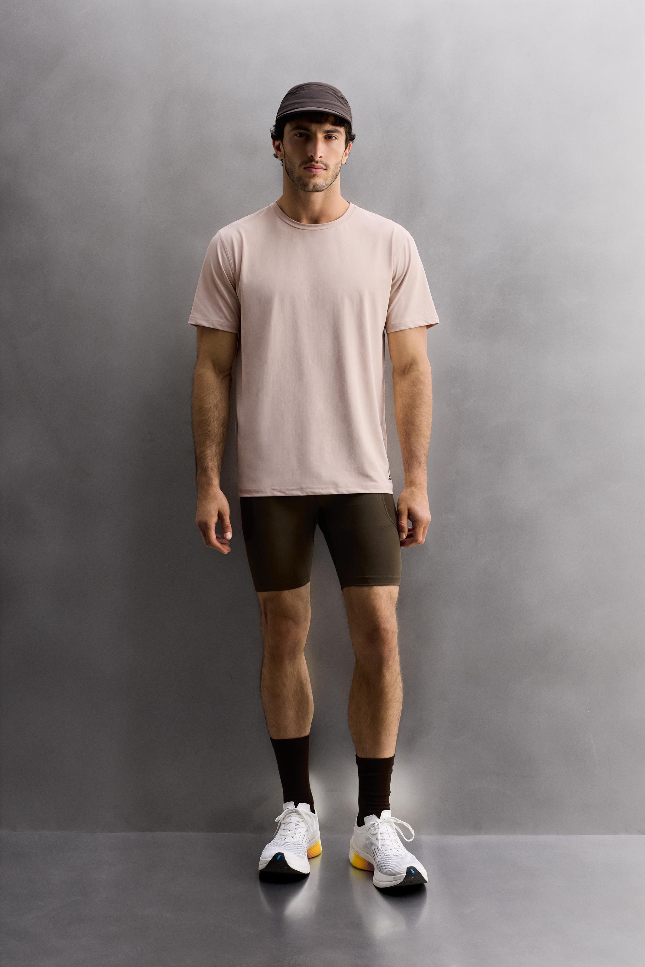 BASIC TECHNICAL T-SHIRT - Blue / Steel | ZARA United States