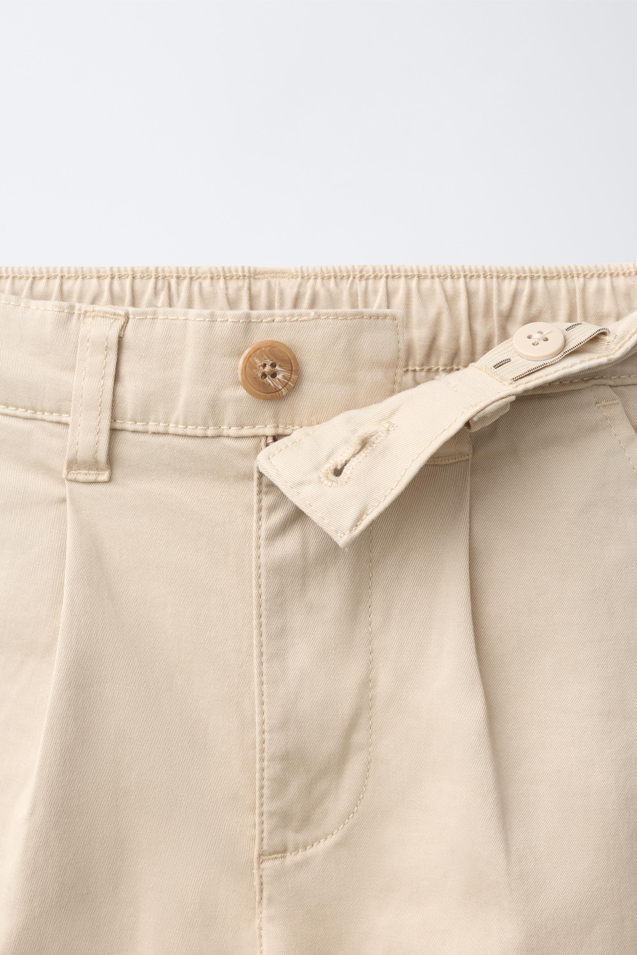 Детские брюки Zara PLEATED BALLOON PANTS — фото 3