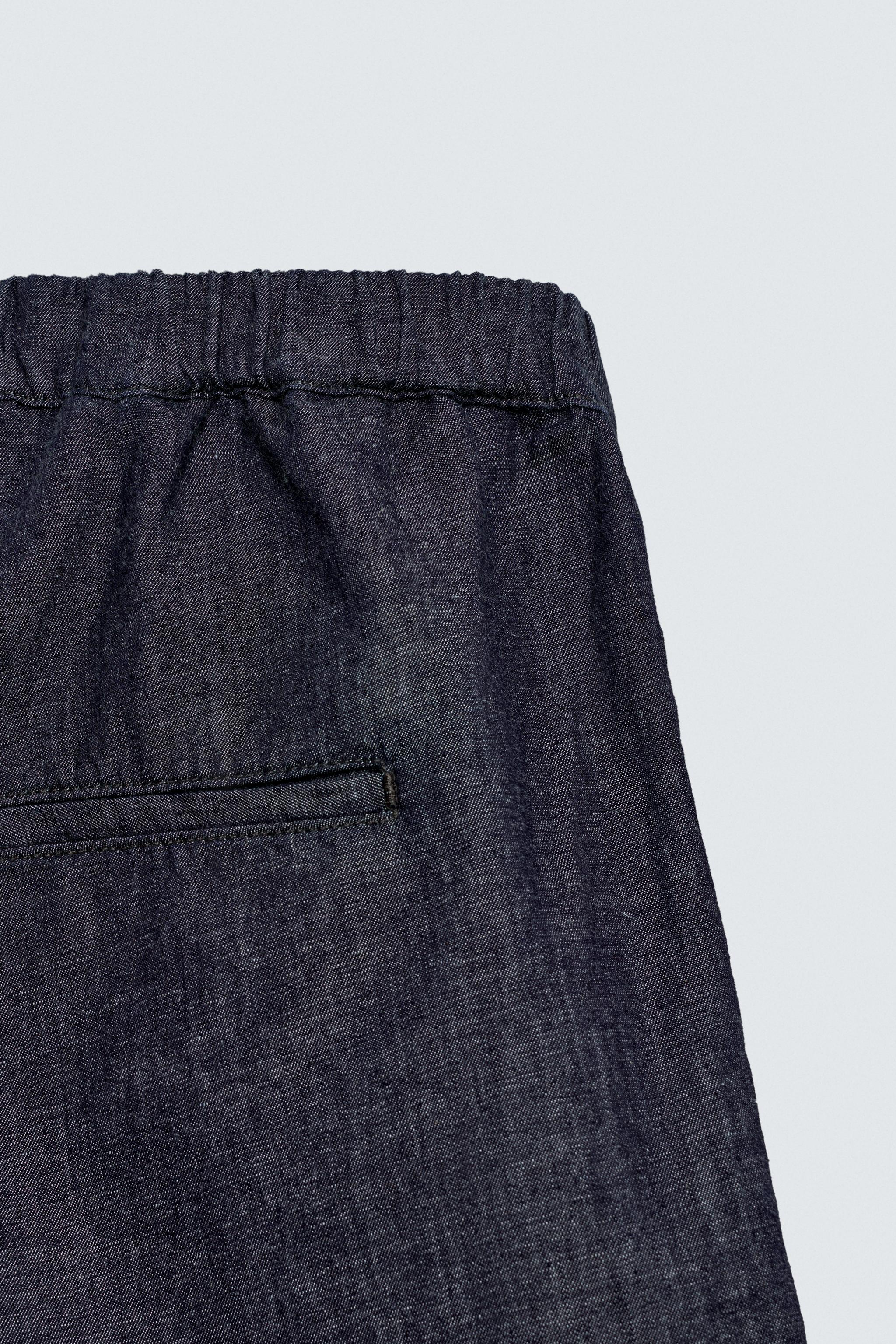 LIGHTWEIGHT DENIM SHORTS