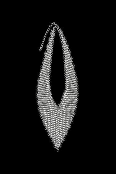 CINTURÓN METÁLICO MALLA - Plata de Zara - Imagen 0