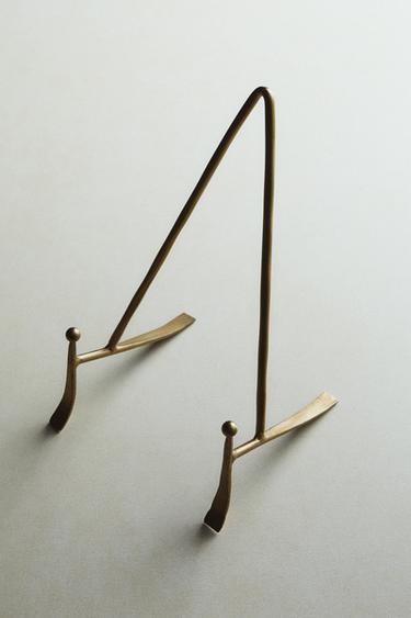 PRÉSENTOIR MÉTAL DORÉ - Or vieilli de Zara - Image 4