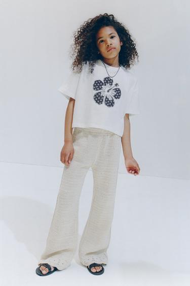 PATCH T-SHIRT - White by Zara