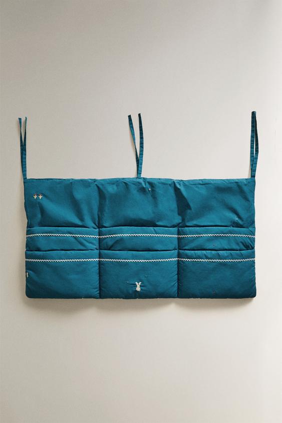 ORGANIZER FÜRS GITTERBETT MIT KANINCHENMOTIV - Blau von Zara - Bild 0