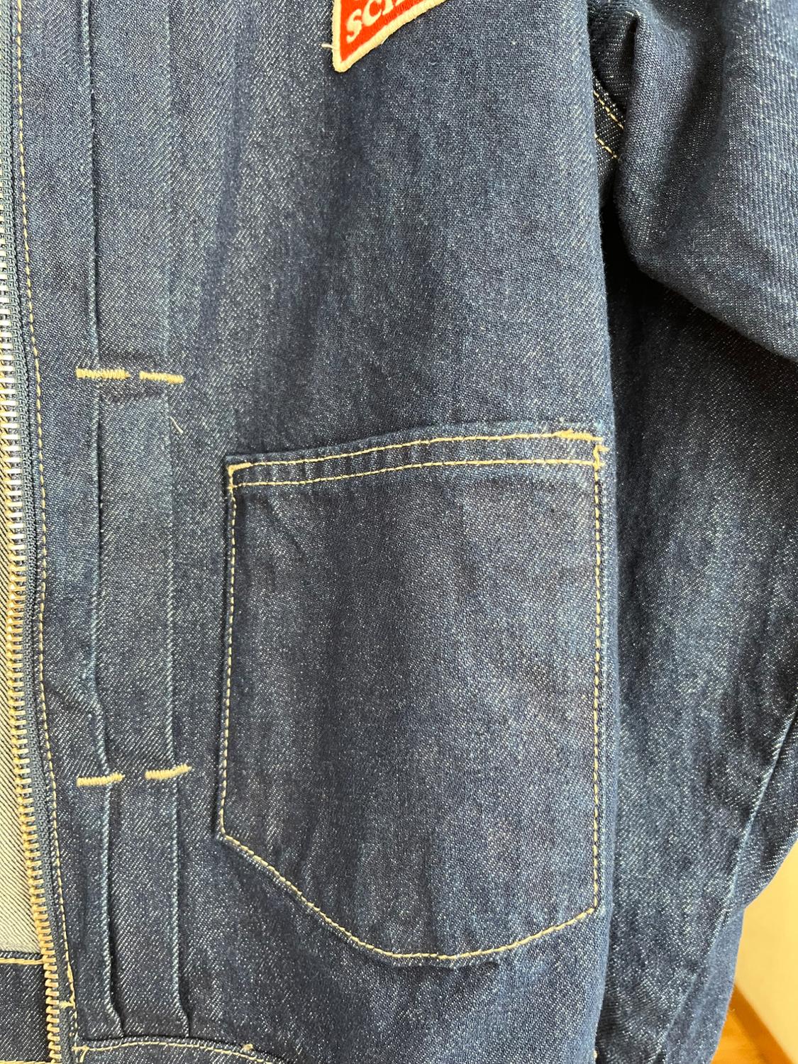 PLEATED DENIM JACKET X HARRY LAMBERT - Image 3