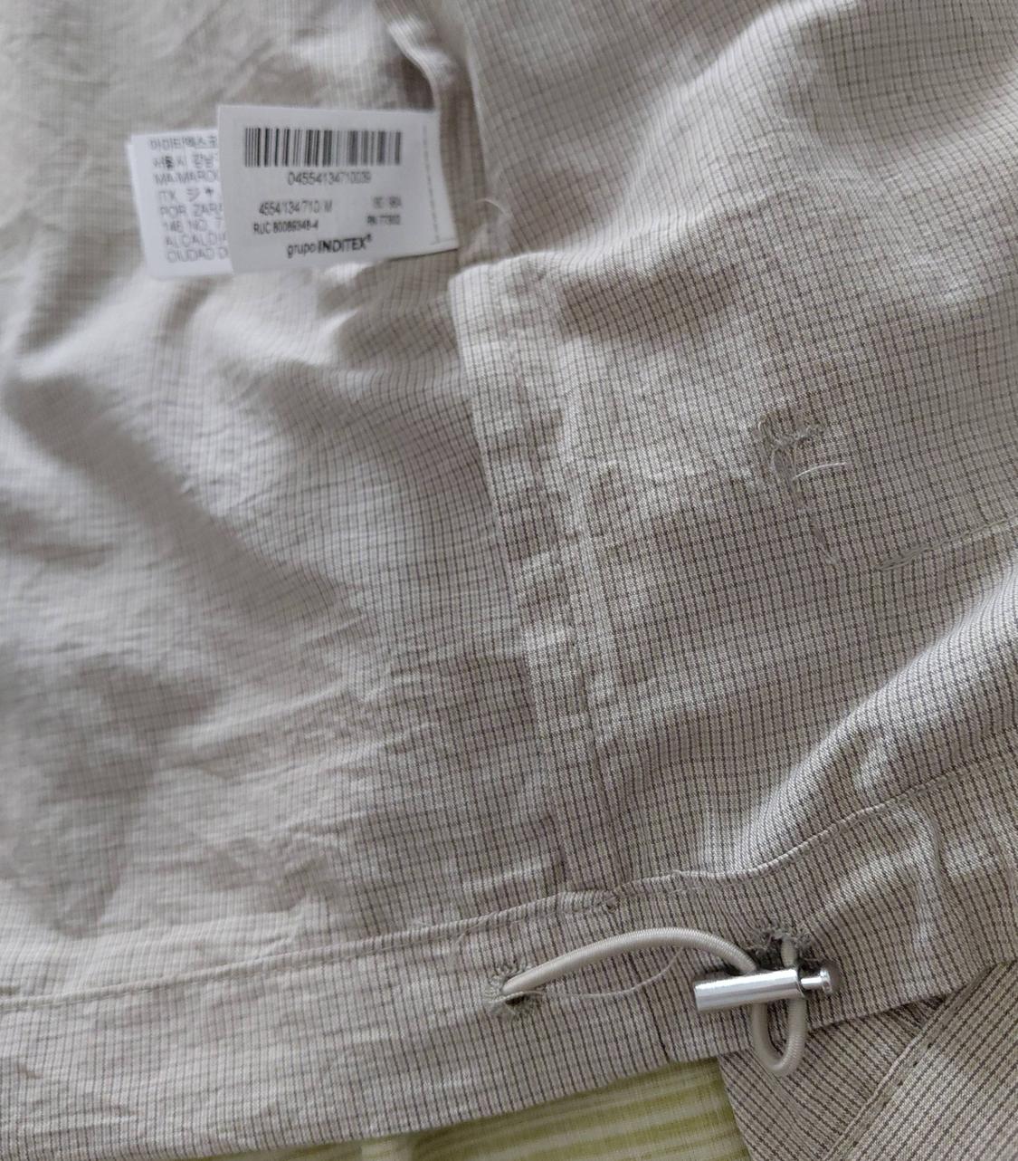 RELAXED FIT TEXTURED CHECK JACKET - Image 7