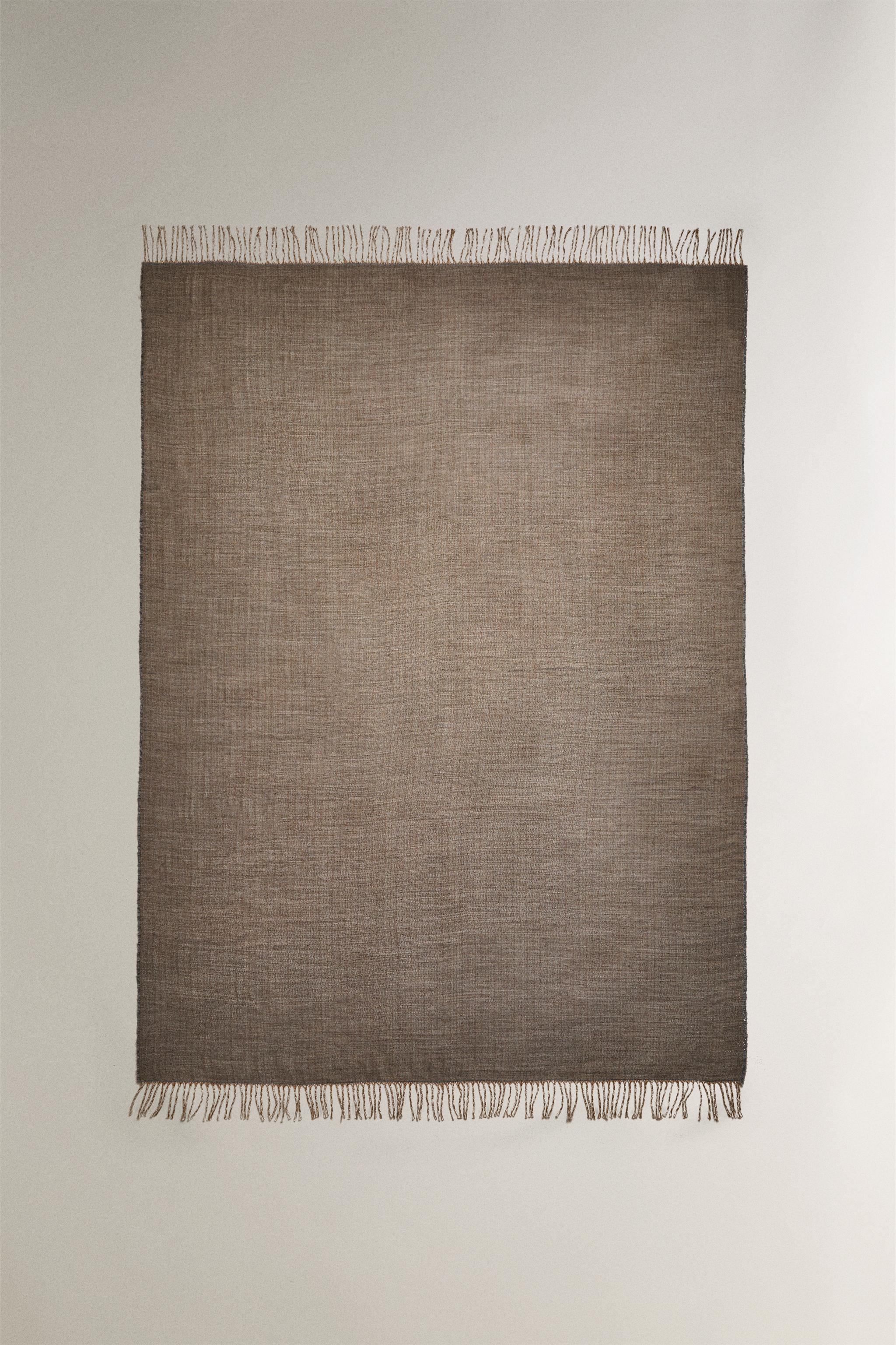 WOOL AND ALPACA BLANKET