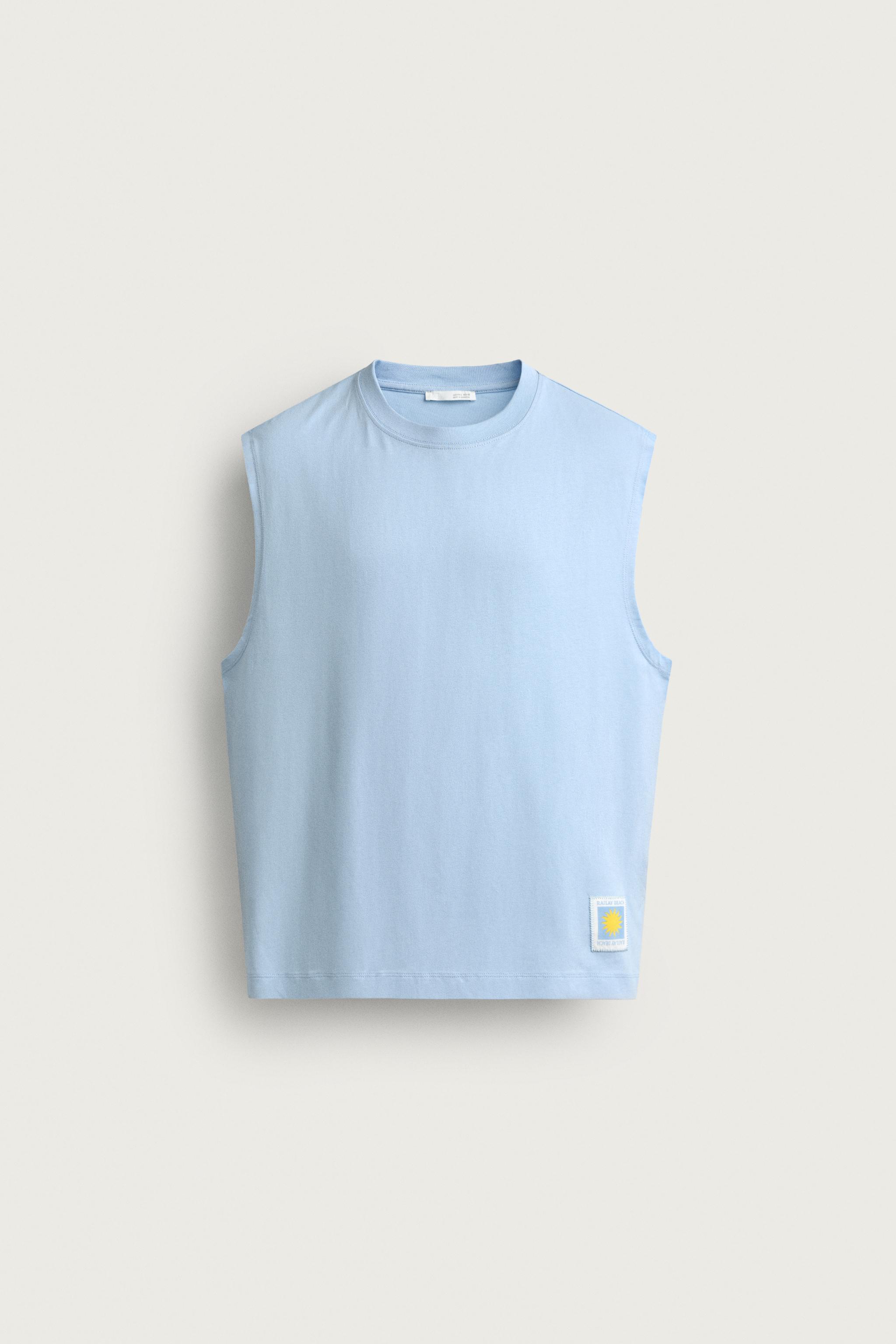 DÉBARDEUR À MOTIF GRAPHIQUE SOLEIL