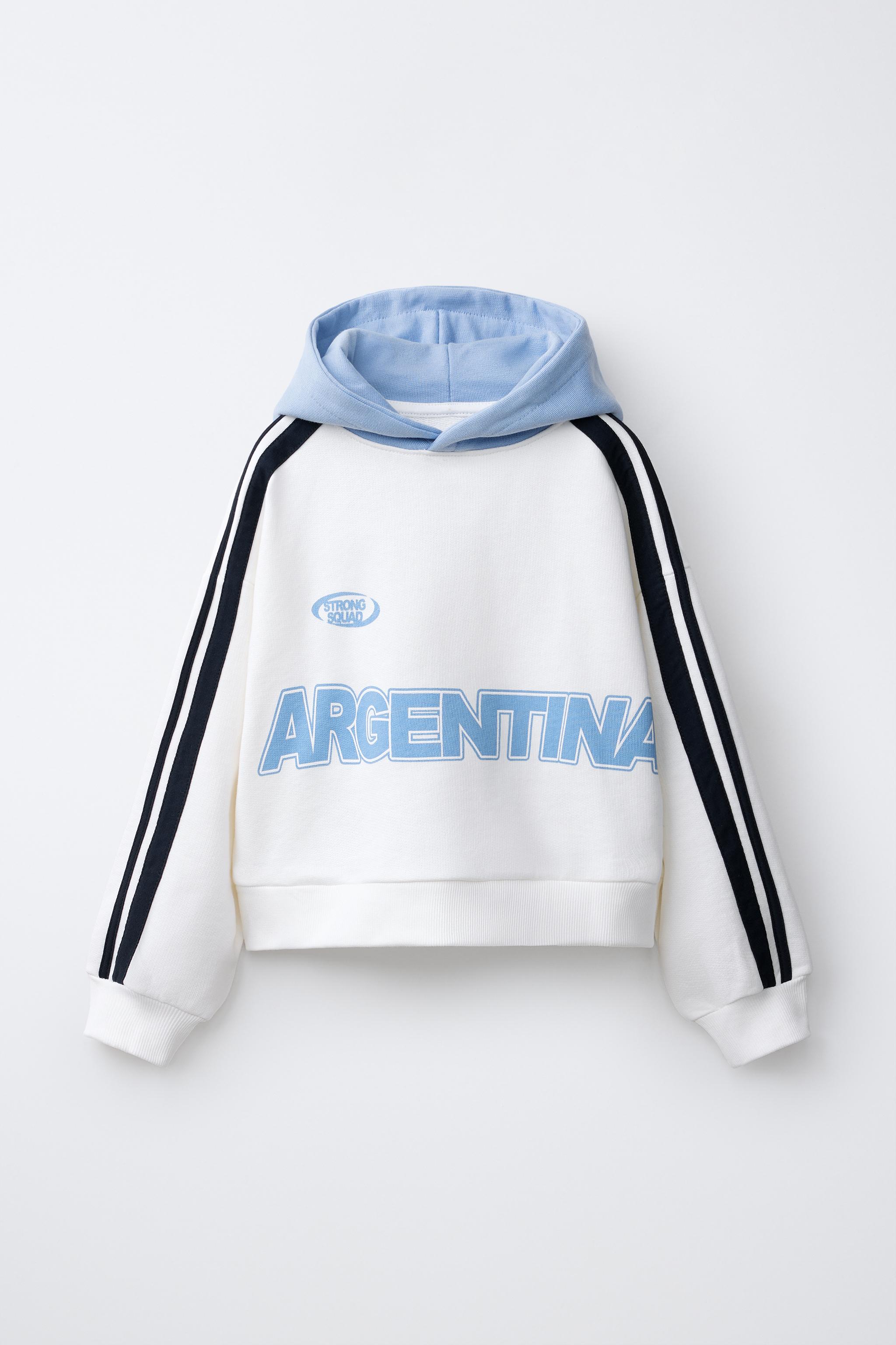 Детские худи Zara ARGENTINA PRINT