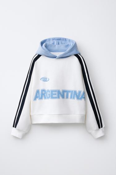 Buzo con estampado Argentina
