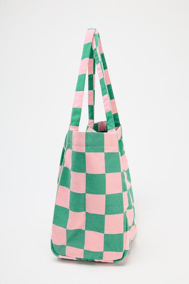 FABRIC DESIGN TOTE BAG - Multicoloured by Zara - Image 3