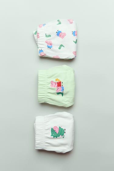 2-6 JAHRE/ 3ER-PACK PEPPA PIG™ SLIPS - Weiß von Zara