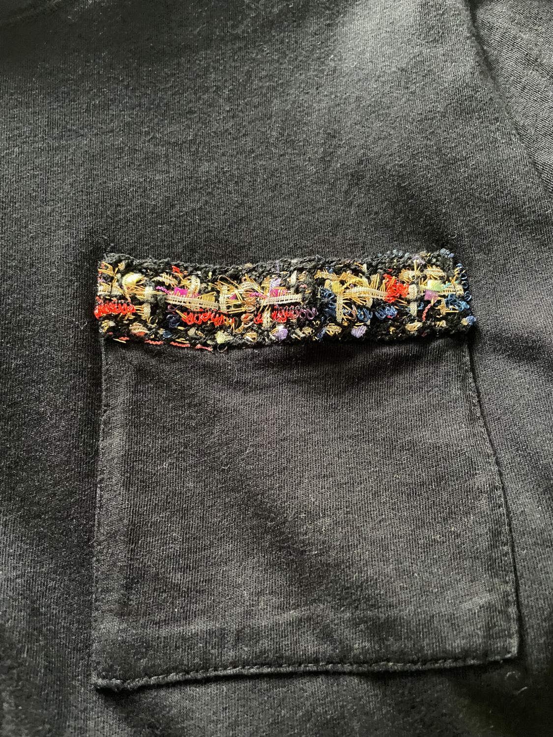 T-SHIRT WITH POCKET APPLIQUÉ - Image 3