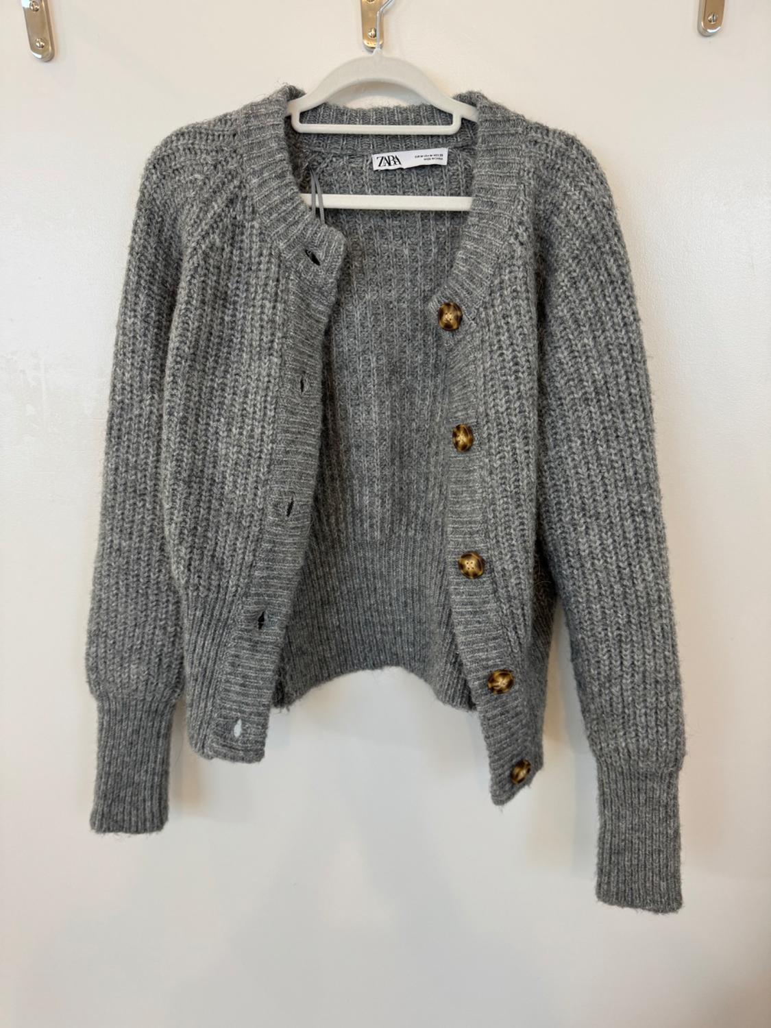 RIBBED KNIT JACKET