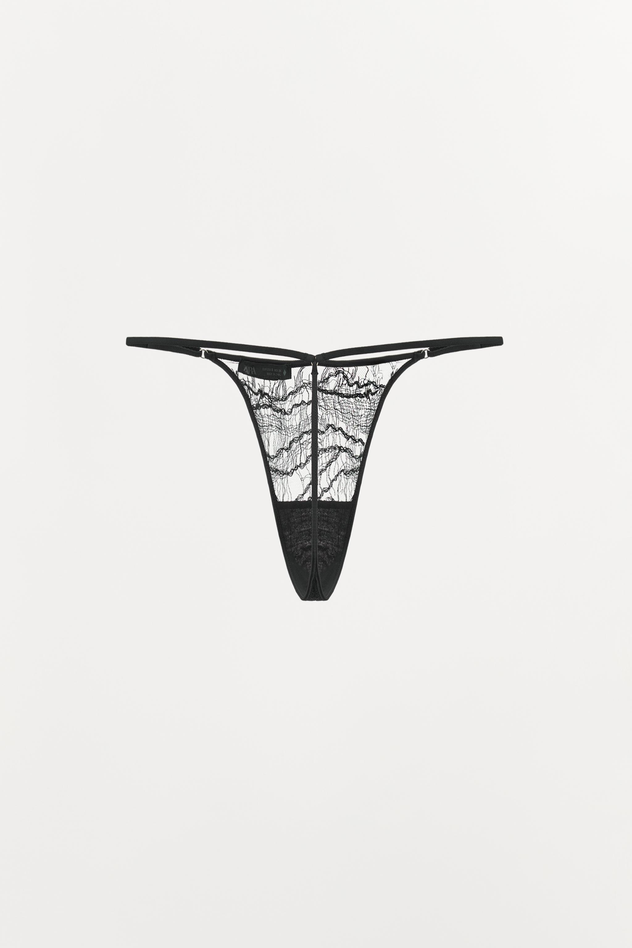 LIMITED EDITION LACE THONG
