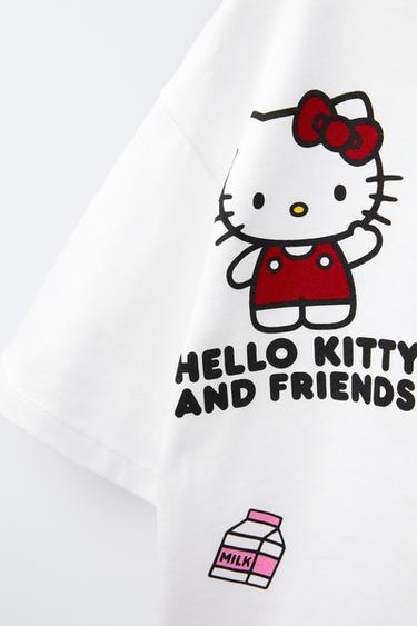 T-SHIRT IMPRIMÉ HELLO KITTY AND FRIENDS © SANRIO - Blanc cassé de Zara - Image 2