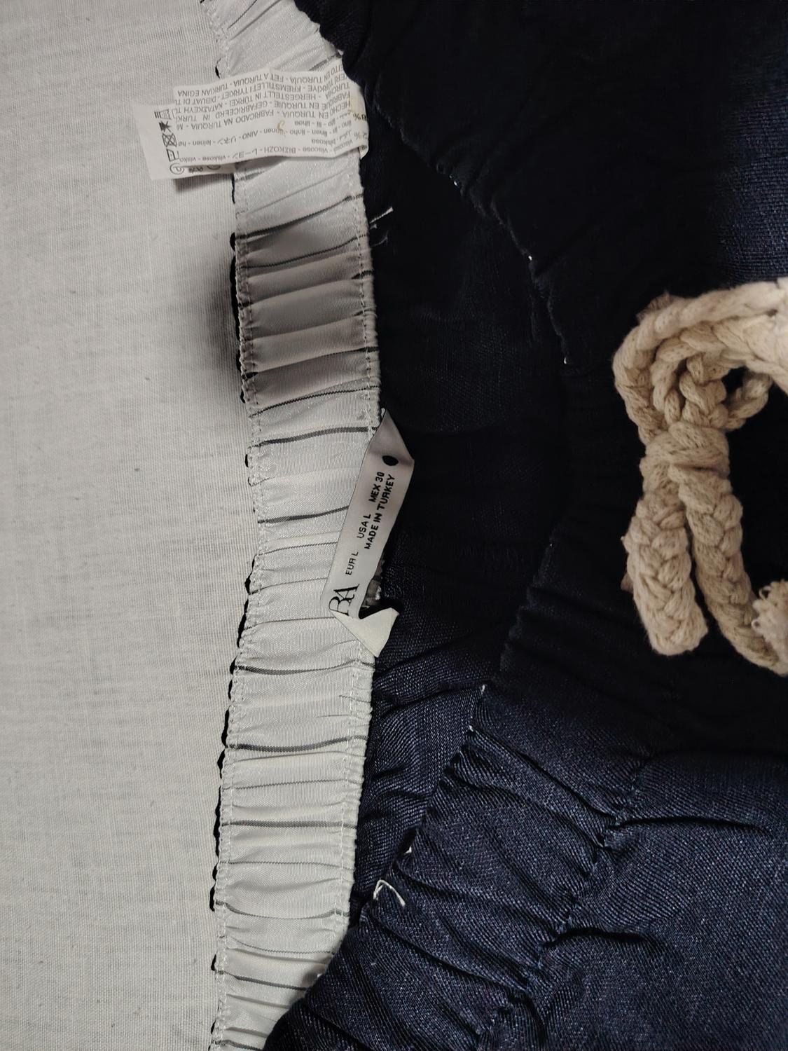 RUSTIC DRAWSTRING TROUSERS - Image 3
