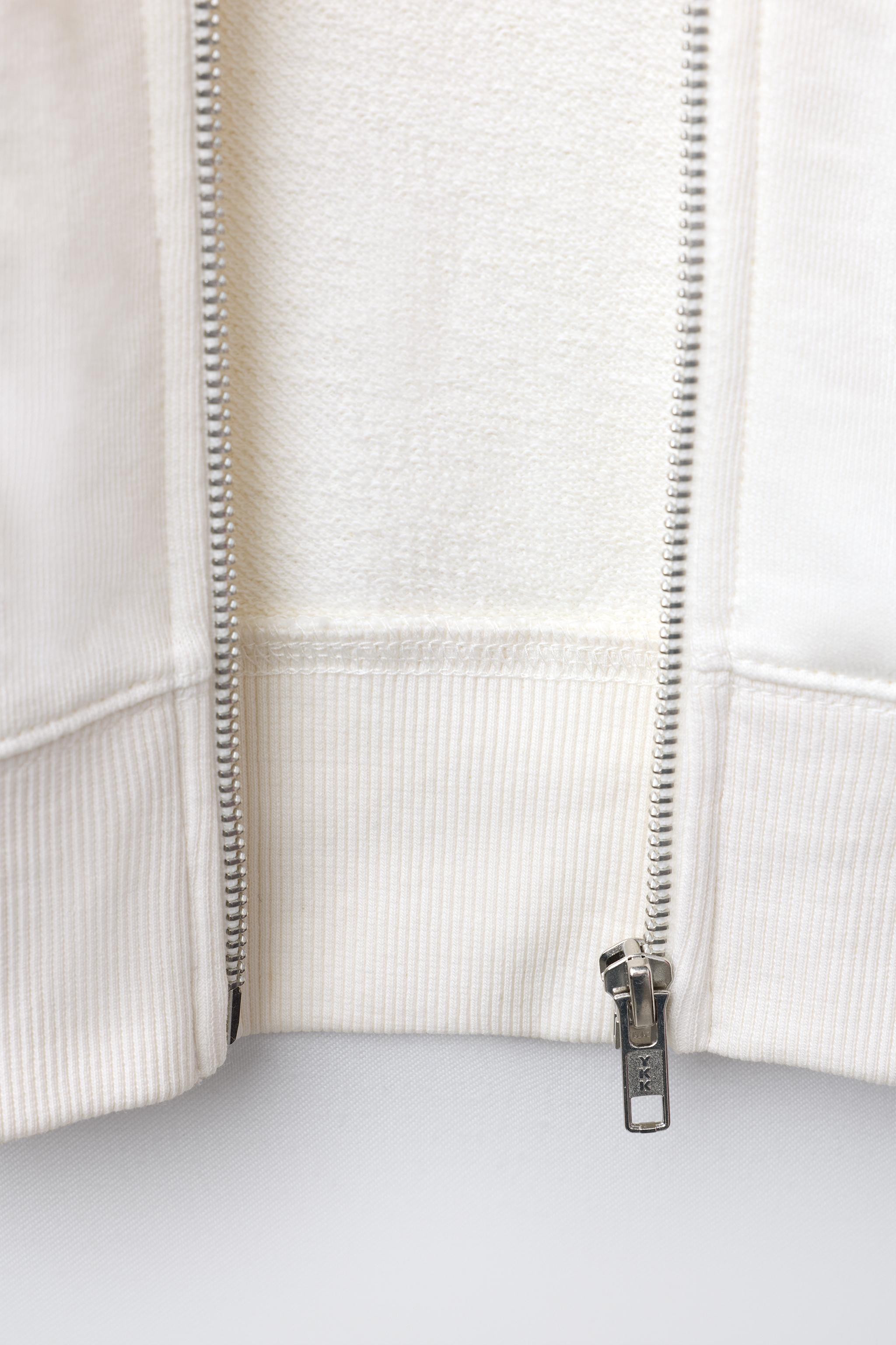 VARSITY ZIP SWEATSHIRT