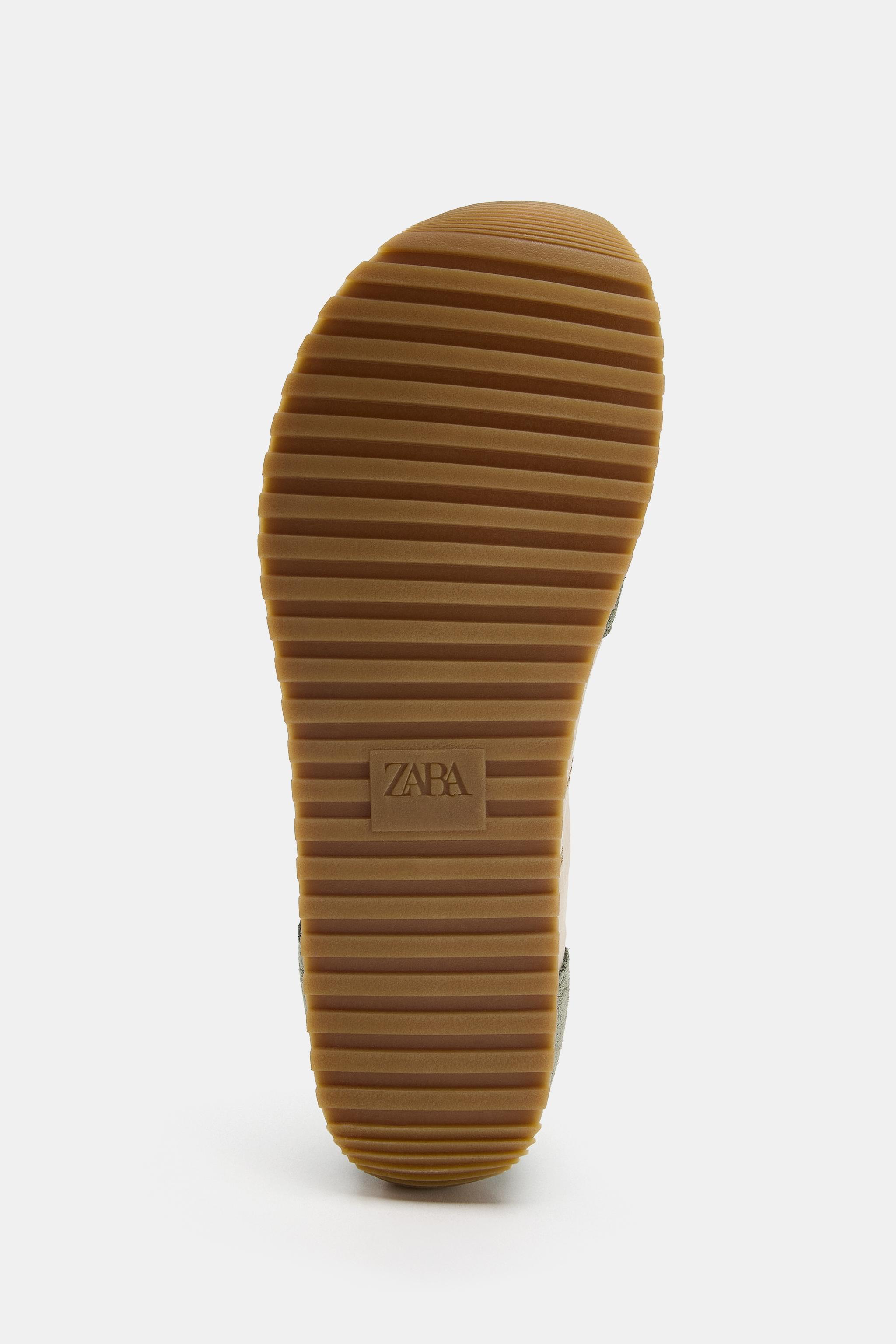 Zara KONTRAST BAREFOOT SPOR AYAKKABI görsel 7