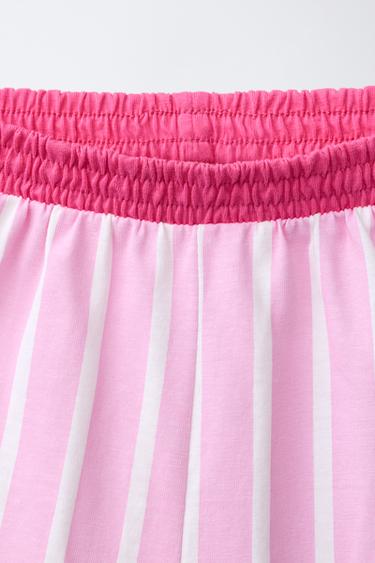 6-14 ANS/ PYJAMA RAYURES INSCRIPTION - Rose de Zara - Image 7