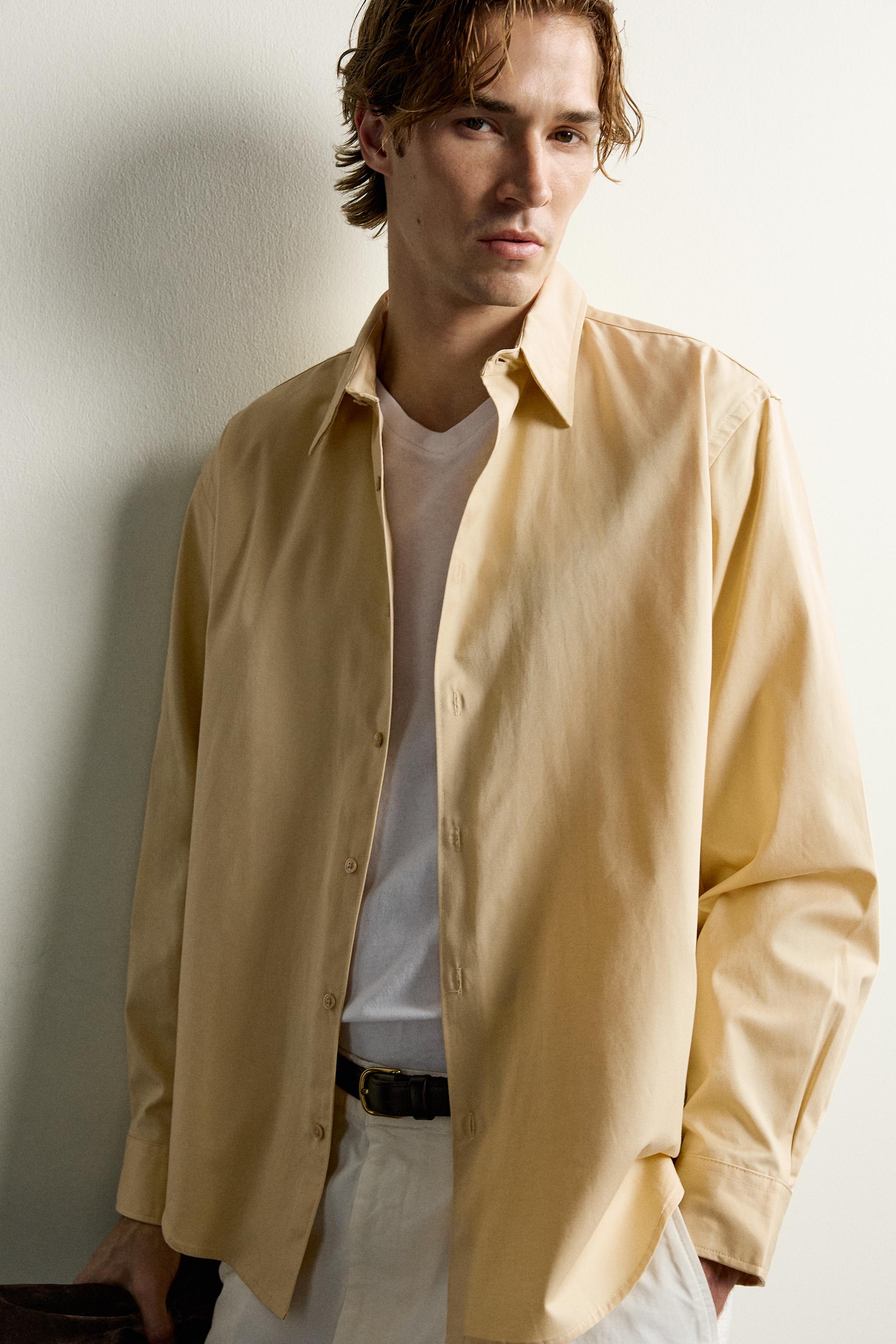 CHEMISE COUPE DÉCONTRACTÉE LYOCELL - COTON
