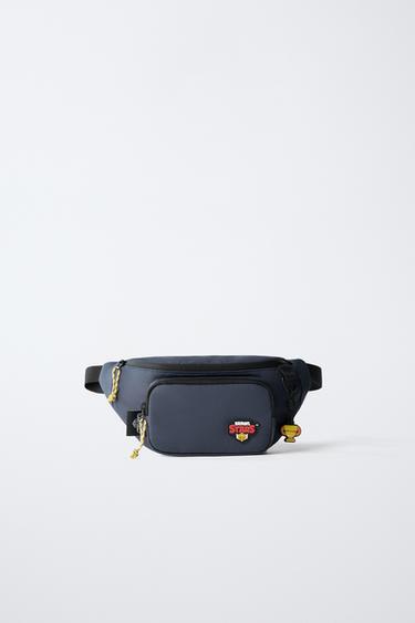 Zara BRAWL STARS BELT BAG © SUPERCELL OY - Charcoal gray