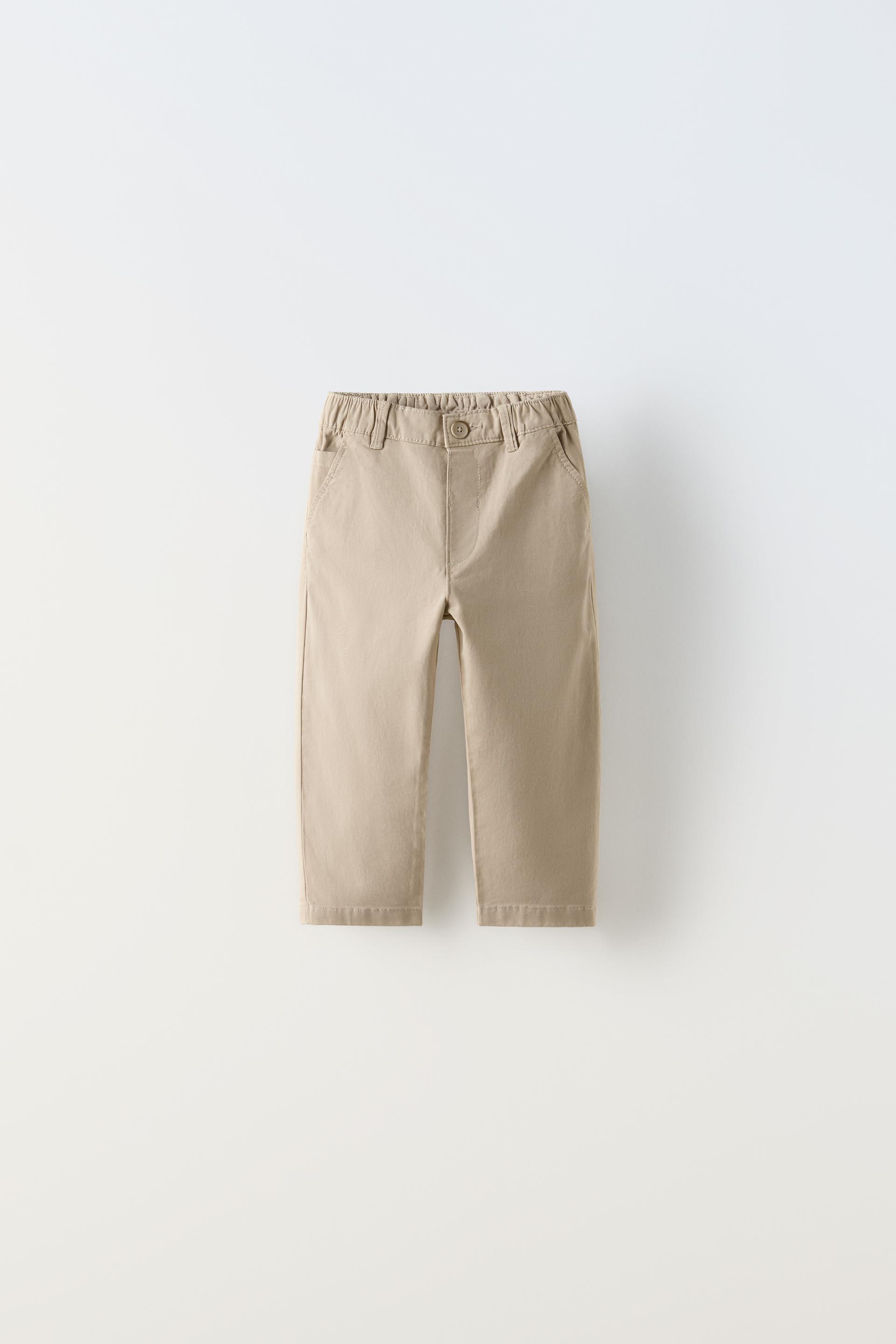 CHINO PANTS - Light beige | ZARA Canada