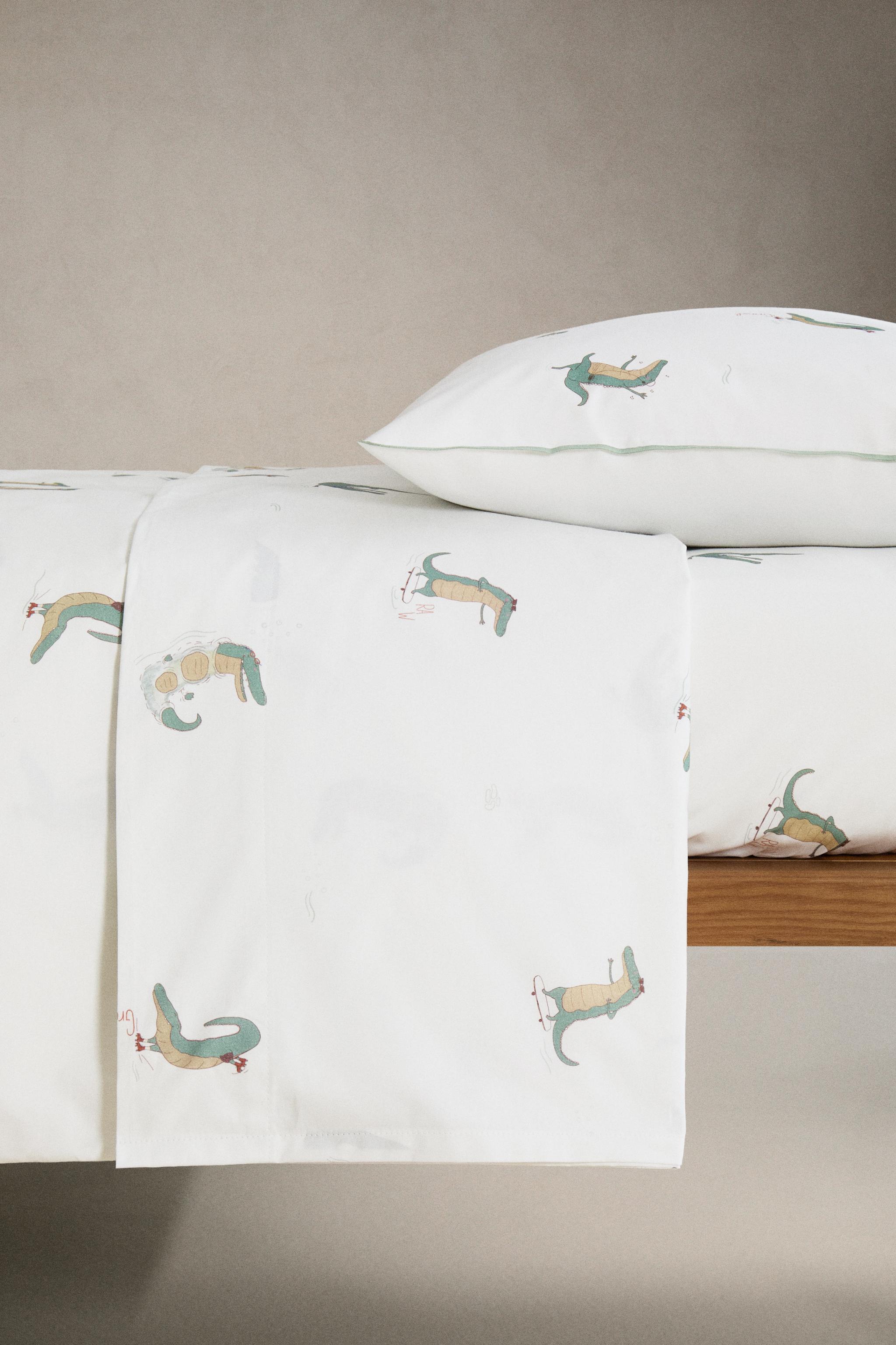 HOUSSE DE COUETTE ENFANT CROCODILE