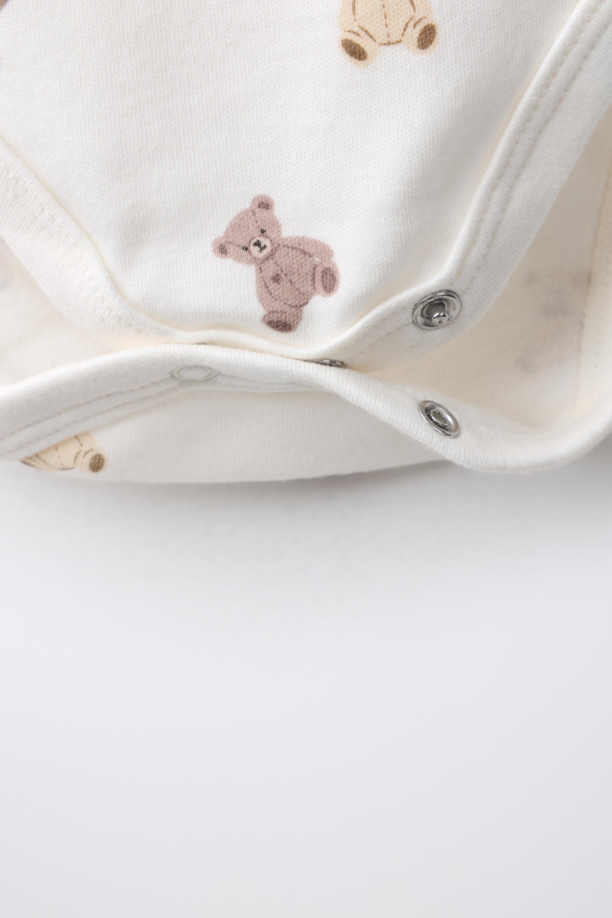 5-PACK BEAR BODYSUITS