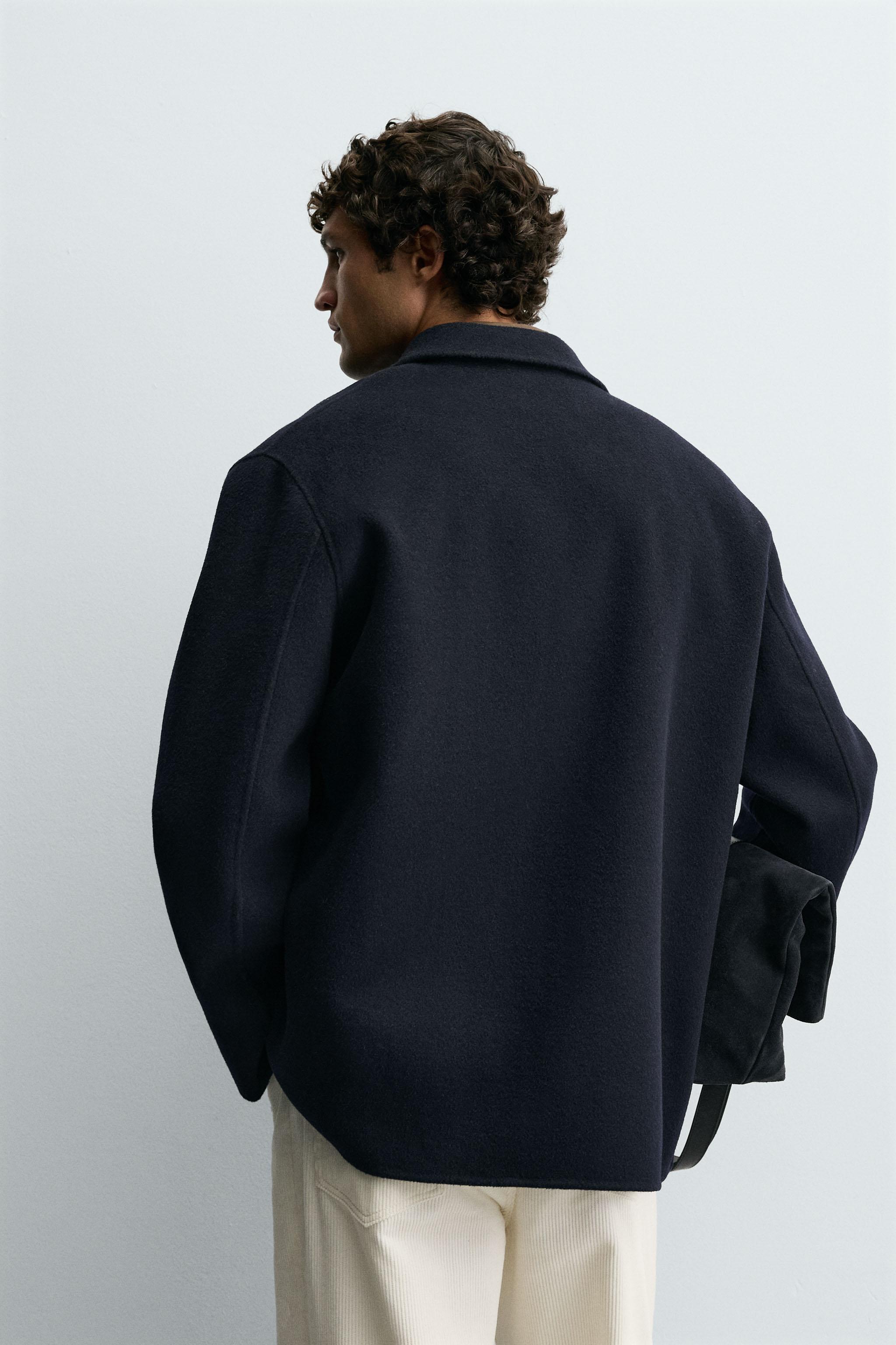 SURCHEMISE LAINE POCHES