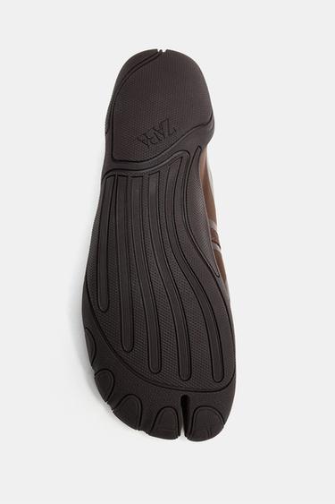 FLAT SPORTS SHOES - Brown by Zara - Image 8